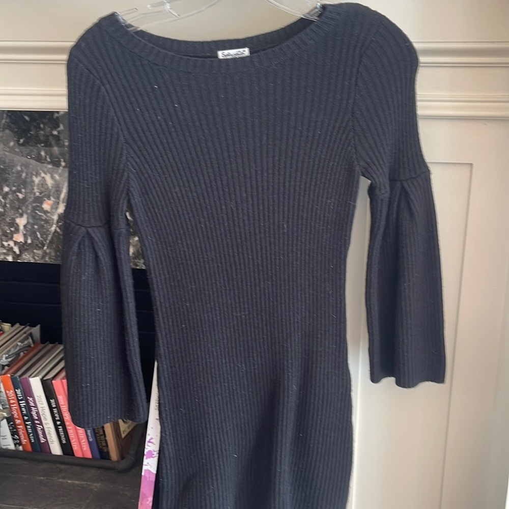 Splendid black sweater dress size 7-8